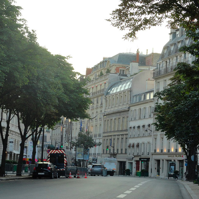 Facade Avenue Matignon