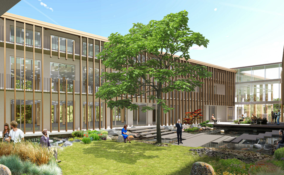 Vue de l’extérieur