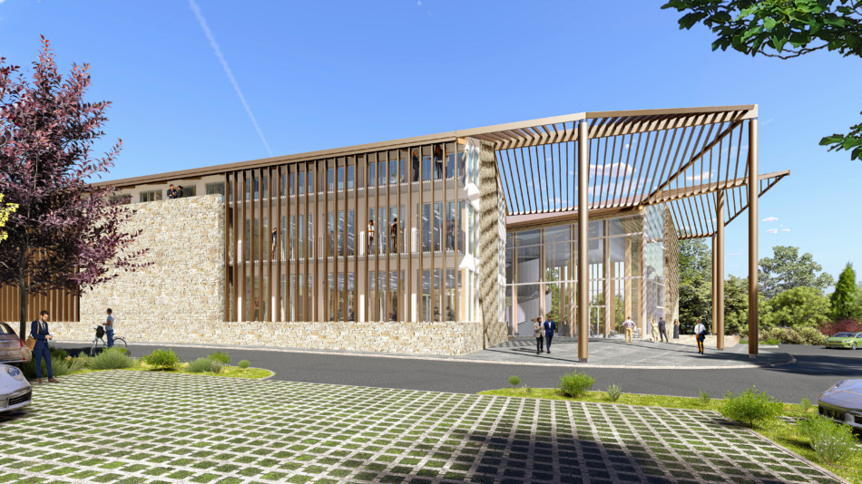 Vue de l’extérieur